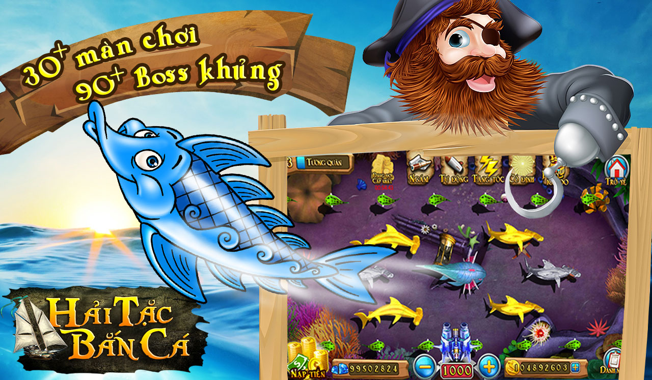 Dzogame - Hải Tặc Bắn Cá - Chính thức mở cửa trong tháng 3 này