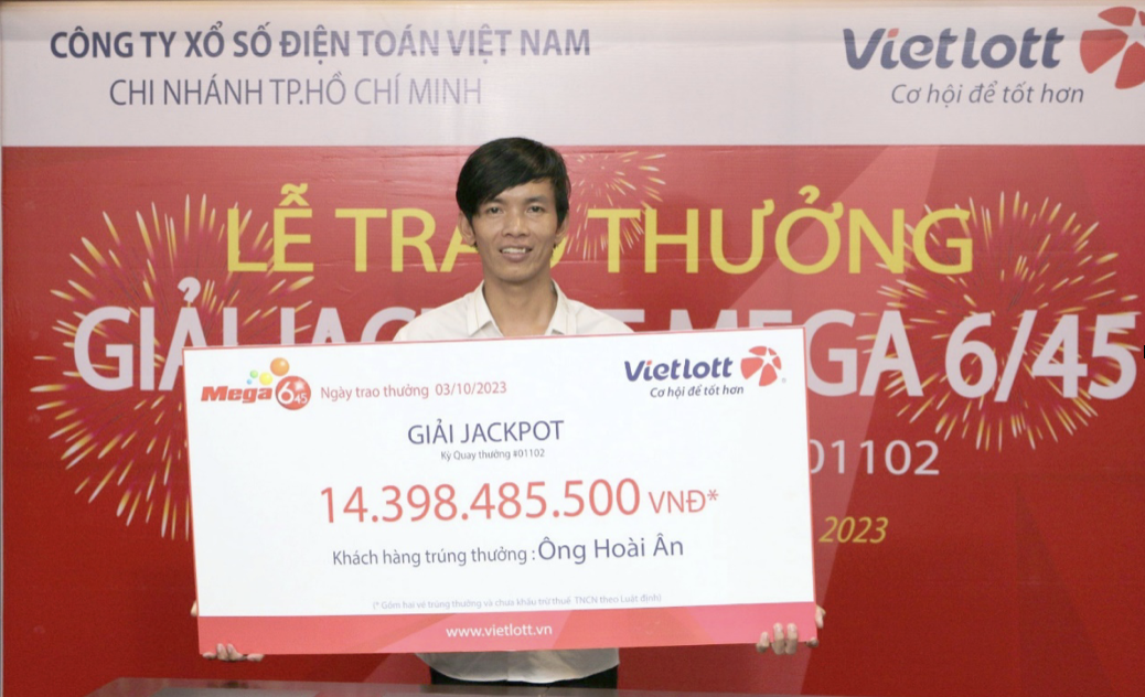 Vừa trúng Vietlott hơn 14 tỉ, chàng trai không đeo mặt nạ nói gì khi thông báo trúng tiếp 4,6 tỉ?